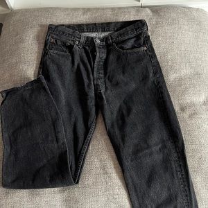 Distressed Levi’s 501